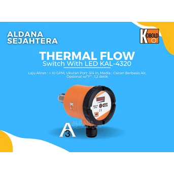 KOBOLD THERMAL FLOW SWITCH WITH LED KAL-4320