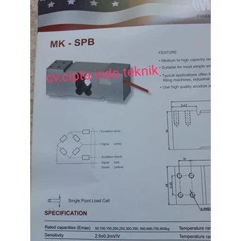 load cell mk cells type mk - spb-2
