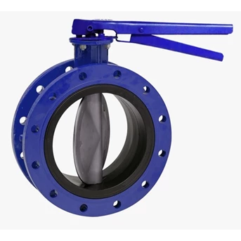 Butterfly Valve Double Flange Lever Operated