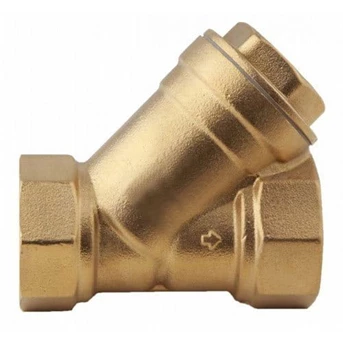 y- strainer bronze / brass screw end connection