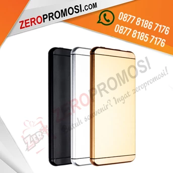 power bank promosi tipe p50al06 metal slim iphone 5000mah-4