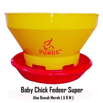 Tempat Pakan Anak Ayam - Baby Chick Feeder Super ABM
