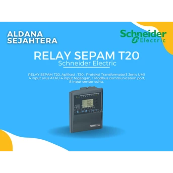 relay sepam t20 schneider electric