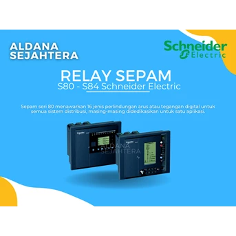 relay sepam s80 sepam s81 sepam s82 sepam s84 schneider electric
