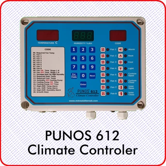 climate control punos 612 ( 3 sensor suhu + 1 sensor kelembapan)
