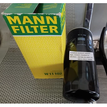 MANN W 11 102 W11102 W11 102 OIL FILTER - GENUINE MADE IN GERMANY
