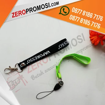 produk gelang tali id card pendek lebar 1,5cm custom logo murah-1