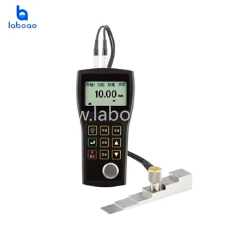 Mini digital ultrasonic thickness gauge for metal testing