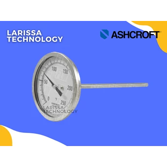 ashcroft ei series bimetal industrial thermometer 0-250f-1