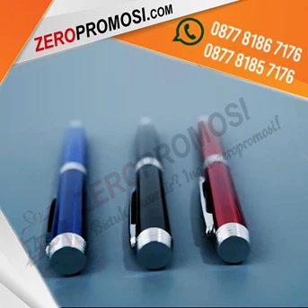 souvenir pulpen promosi besi promosi custom kode a8-rb-6