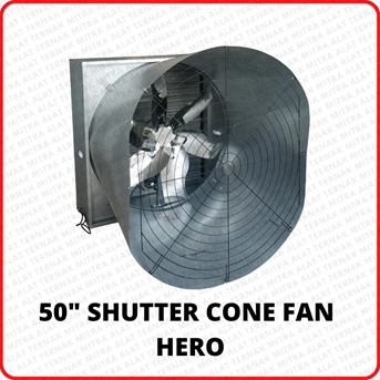 50 shutter cone fan hero - kipas kandang ayam