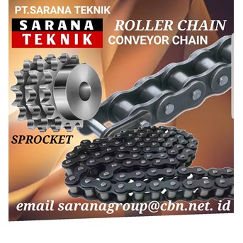 Pt SARANA TEKNIK distributor ROLLER CHAIN conveyor chain & sprocket