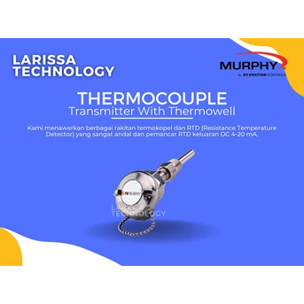 THERMOCOUPLE TRANSMITTER WITH THERMOWELL - MURPHY