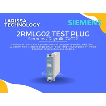 siemens / reyrolle 7xg22 - 2rmlg02 test plug