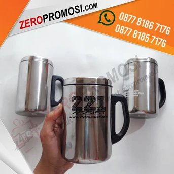 Souvenir Tumbler Promosi Stainless Mug Reliable CO-316 Cetak Logo