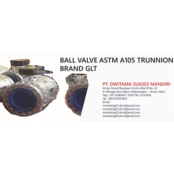 Ball Valve Trunnion A105 Kitz, GLT, GBA