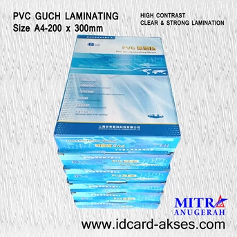 kertas pvc bahan id card instant guch a4 (50 sets) high quality-1