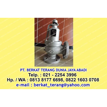 Safety Relief Valve 2,5 Flange JIS 10K with lever cast iron merk 317