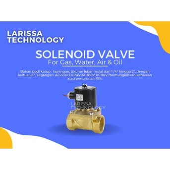 SOLENOID VALVE ( For Gas, Water, Air & Oil)