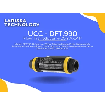UCC - DFT.990 - FLOW TRANSDUCER, 4-20MA O/ P