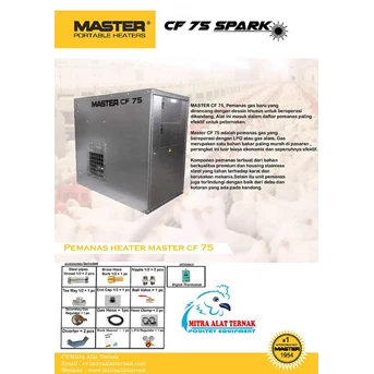 heater master cf 75 spark - pemanas kandang ayam-7