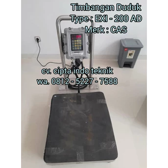 bench scale cas type exi - 200 ad-1