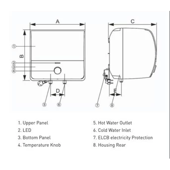 water heater / pemanas air viessmann vitowell comfort c1 r30-2