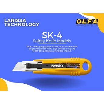 Safety Cutter Olfa - Model : SK-4