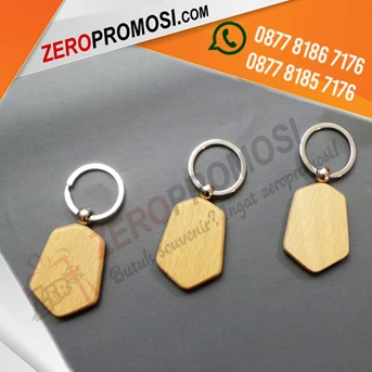 souvenir gantungan kunci kayu promosi gk-k04-6