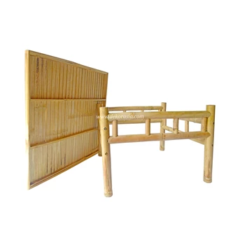 Coffee Table for Living Room, Bamboo Knockdown - Bambu Furniture