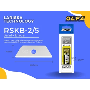 refill blade olfa rskb-2/5