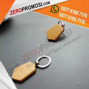 souvenir gantungan kunci kayu promosi gk-k04-3