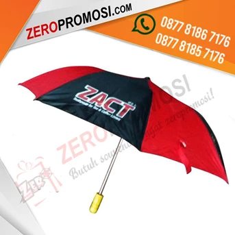 produksi payung promosi model payung standart lipat 2 manual murah