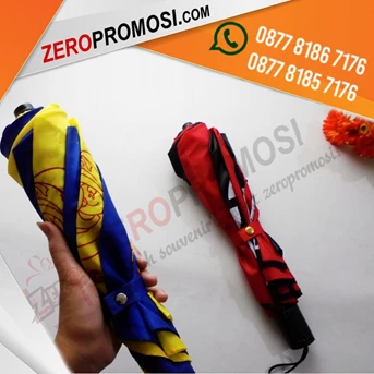 produksi payung promosi model payung standart lipat 2 manual murah-1