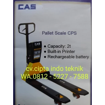 hand pallet scale cas type cps series-1