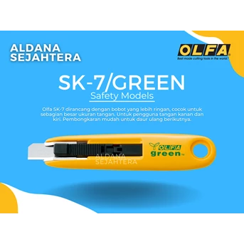 olfa cutter sk-7/green