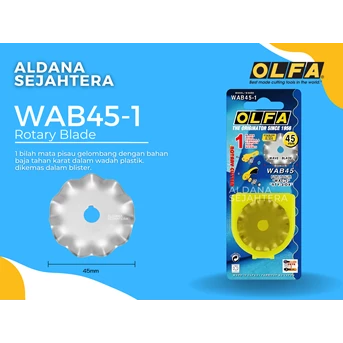 refill blade olfa wab45-1
