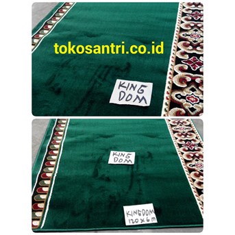 karpet masjid polos hijau