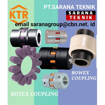 PT Sarana Teknik KTR Rotex Coupling dan Bowex Coupling