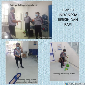 Cleaning Service Brifing shift over handle Di Tendean - Jakarta