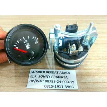 VDO 301 040 001 301040001 301-040-001 FUEL LEVEL GAUGE 52mm 24V - ASLI