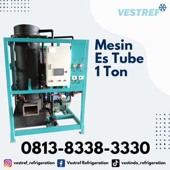 Harga mesin es kristal kapasitas 1 ton