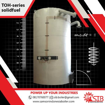 Thermal oil boiler TOH series - Samson Indonesia Boiler - solid fuel
