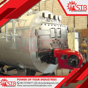 (new) steam boiler 1.5 ton per jam solar - ssbh - fire tube