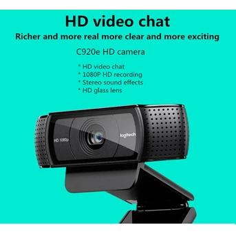 Webcam Logitech C920e