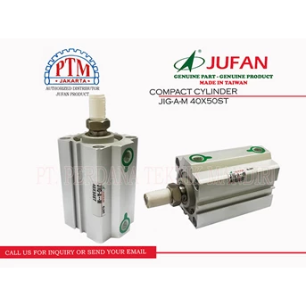 Jufan Compact Cylinder JIG-A-M 40x50ST - Distributor Resmi