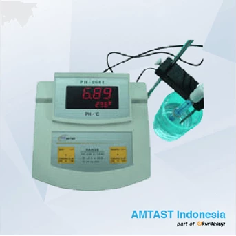 AMTAST Bench pH/Temp Meter KL-2601