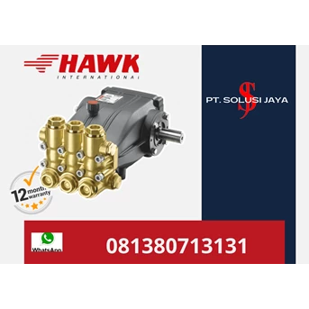 Hawk Pump XLT2730IR Flow rate 27.0Lpm 300Bar 4350Psi 20.5HP 15.1Kw