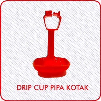 Nipple Pipa Kotak-Drip Cup Pipa Kotak