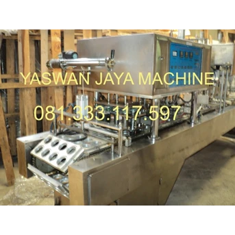 Mesin Cup Sealer 8 Line AUTOMATIC CUP SEALER 8 LINE PNEUMATIC SYSTEM